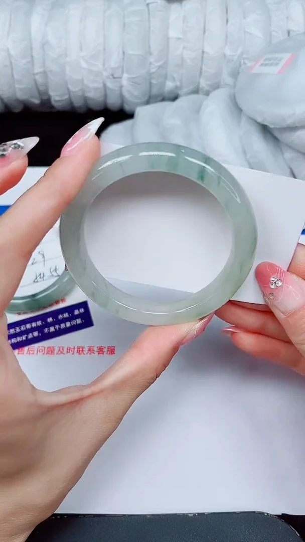未镶嵌手镯石英质玉397-55/56
