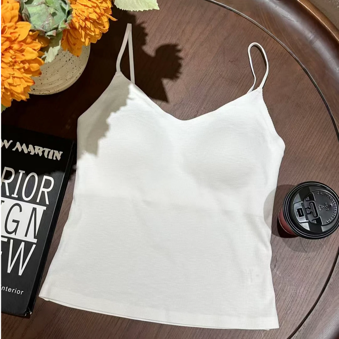 2025上新女士吊带胸垫舒适轻盈休闲打底0212