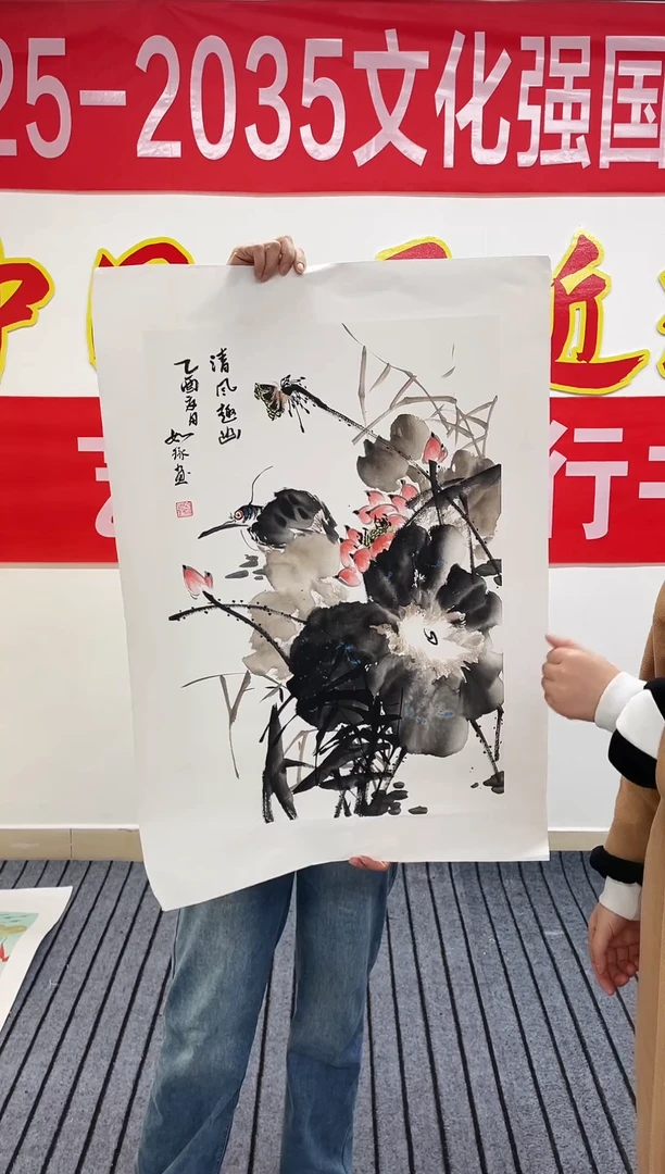 精品国画花鸟作品