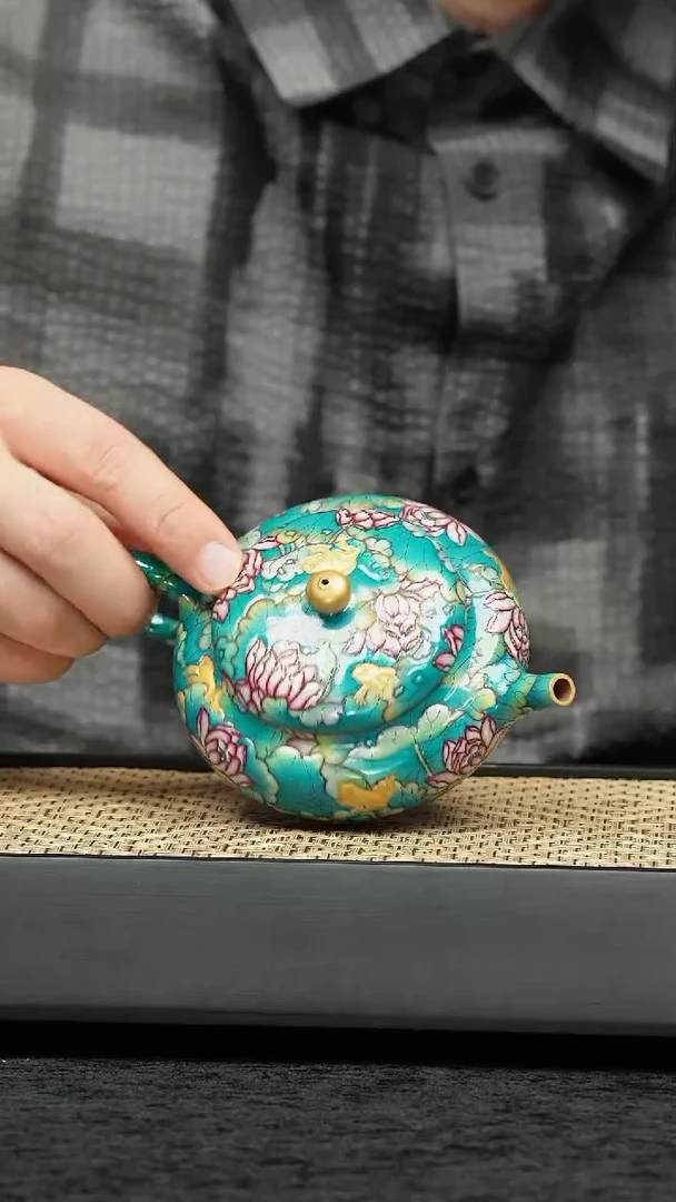 茶壶紫砂五堂 荷塘月色