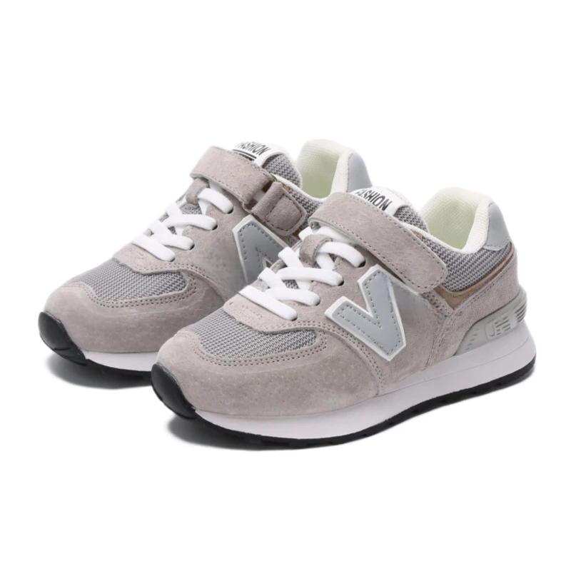 【断码清】【单里+加绒】儿童百搭亲子26-40字母阿甘鞋3086