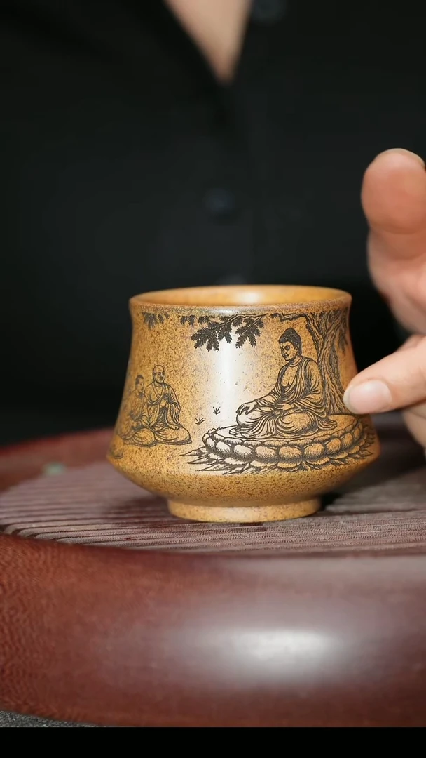 茶杯紫砂紫砂主人杯福利放漏