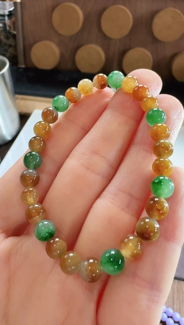 未镶嵌手链翡翠手串