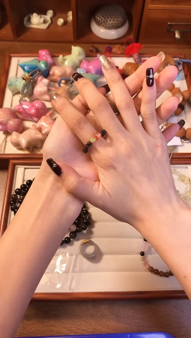 【闪购商品】降真香吊坠未镶嵌南红降真香戒指