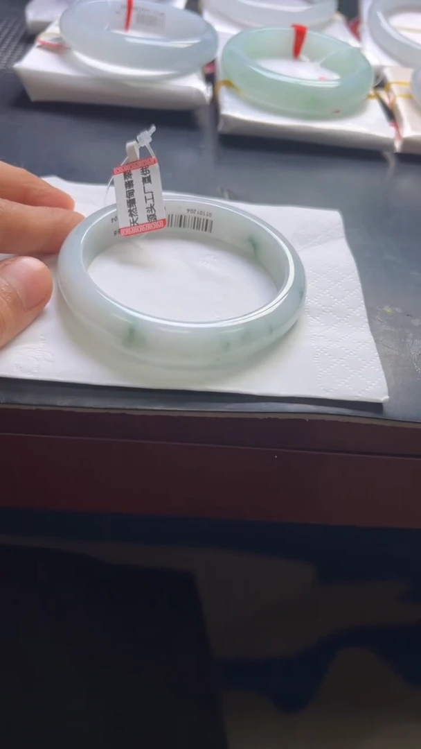 未镶嵌手镯翡翠翡翠手镯8 圈口59