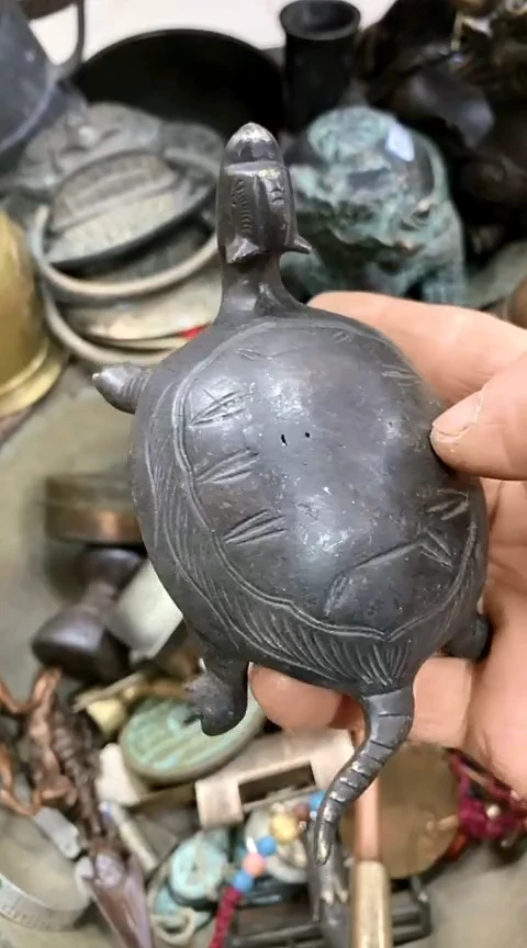 【闪购商品】一物一拍编号铜龟
