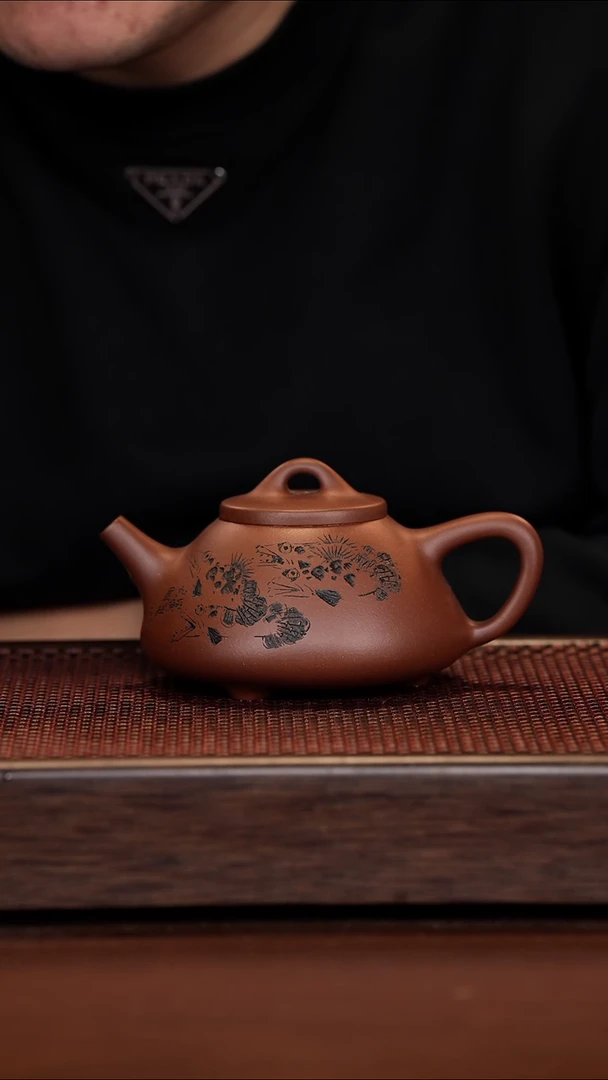 茶壶紫砂有****来徐壶记精品