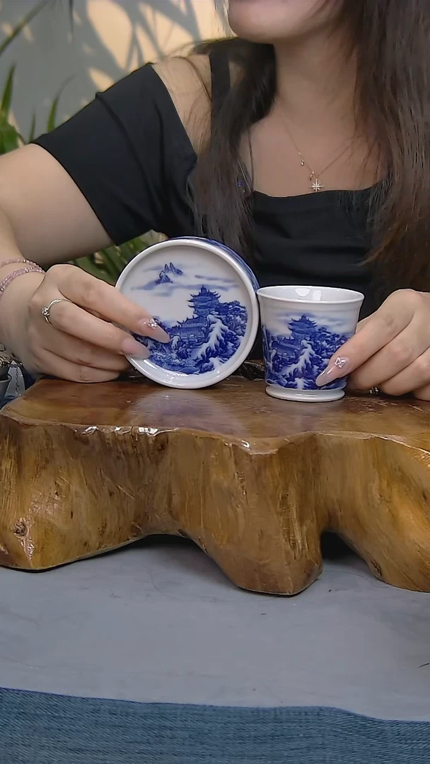 简装家用款件套 白瓷陶瓷茶具