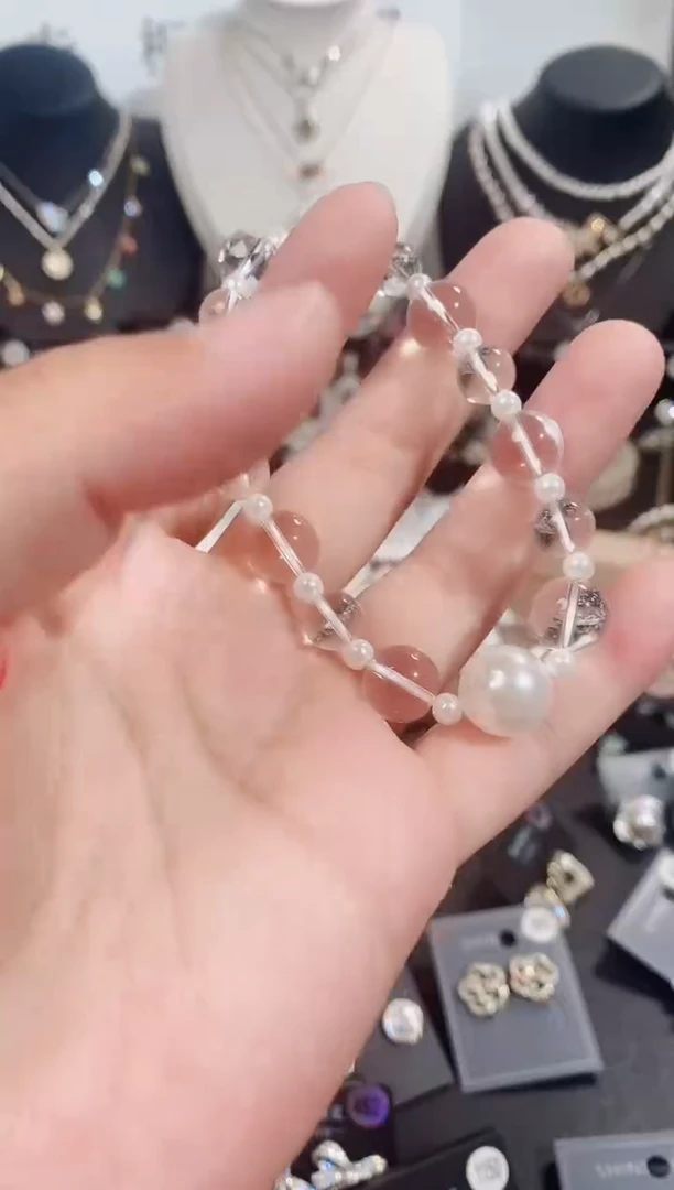 铜合金无925银手链7125