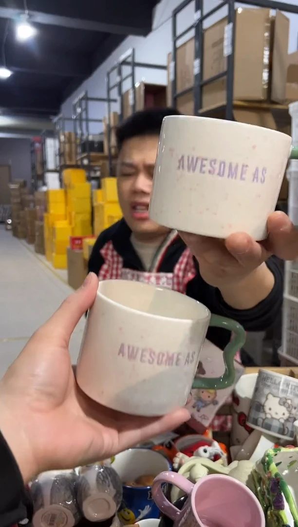 【闪购商品】杯白色祝福咖啡杯2件套