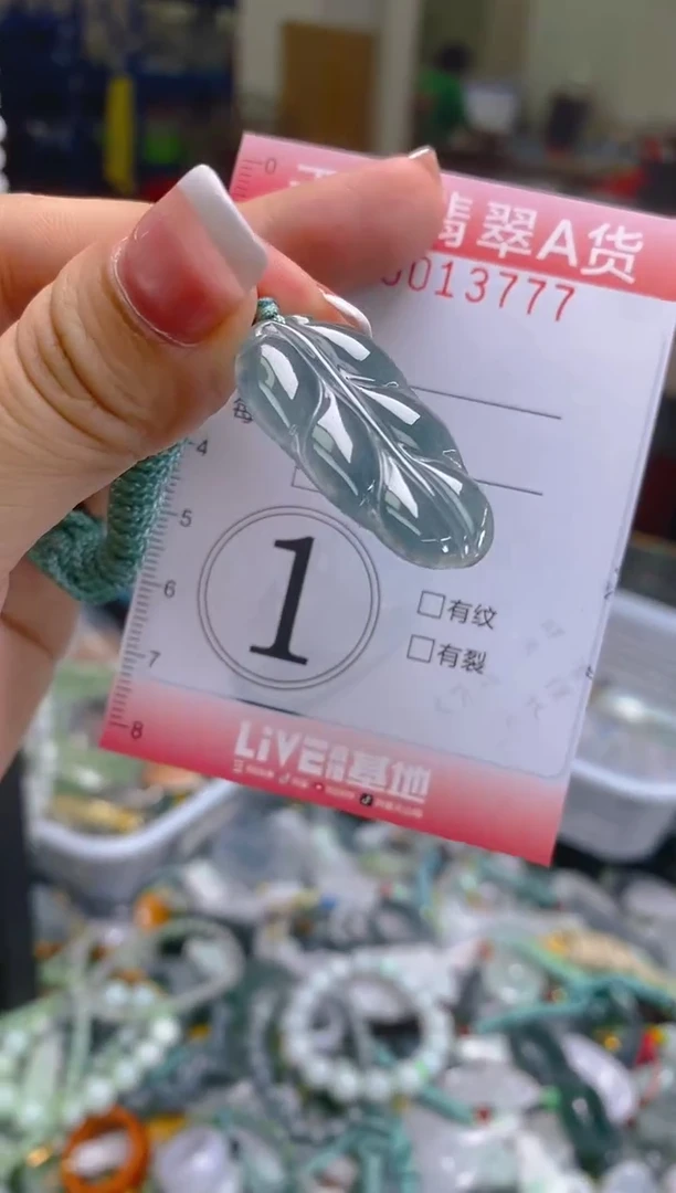 翡翠未镶嵌颈饰闪购0013777多样性发其一