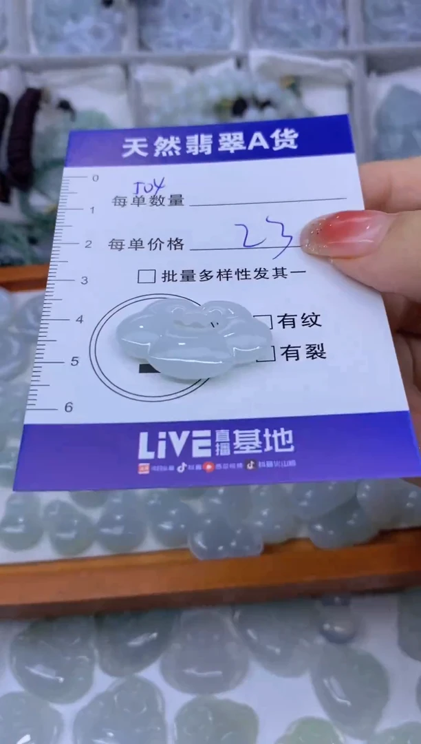 颈饰未镶嵌翡翠天然翡翠A货批量多样性发一件