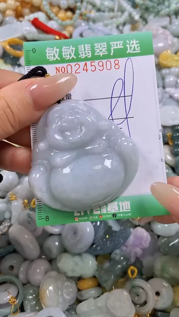 翡翠未镶嵌颈饰闪购0245908