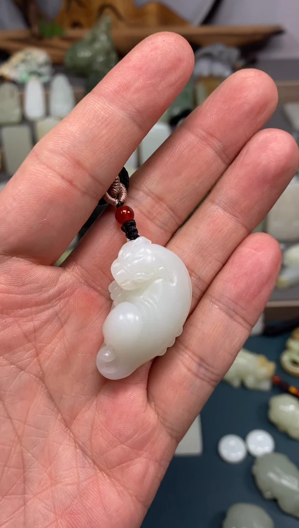 【闪购商品】和田玉颈饰未镶嵌貔貅