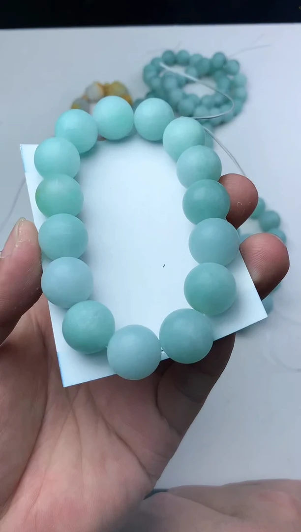 【闪购商品】定制翡翠未镶嵌珠子15