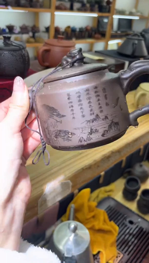 【闪购商品】紫砂茶壶大白茶具高端紫砂