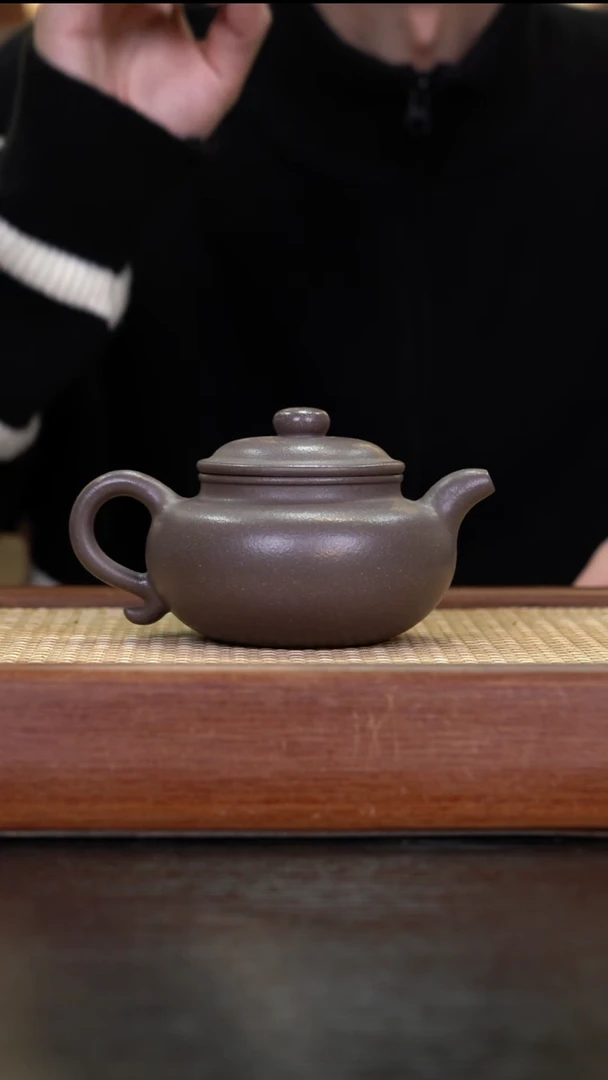 茶壶紫砂LZX    天青泥   仿古    240cc