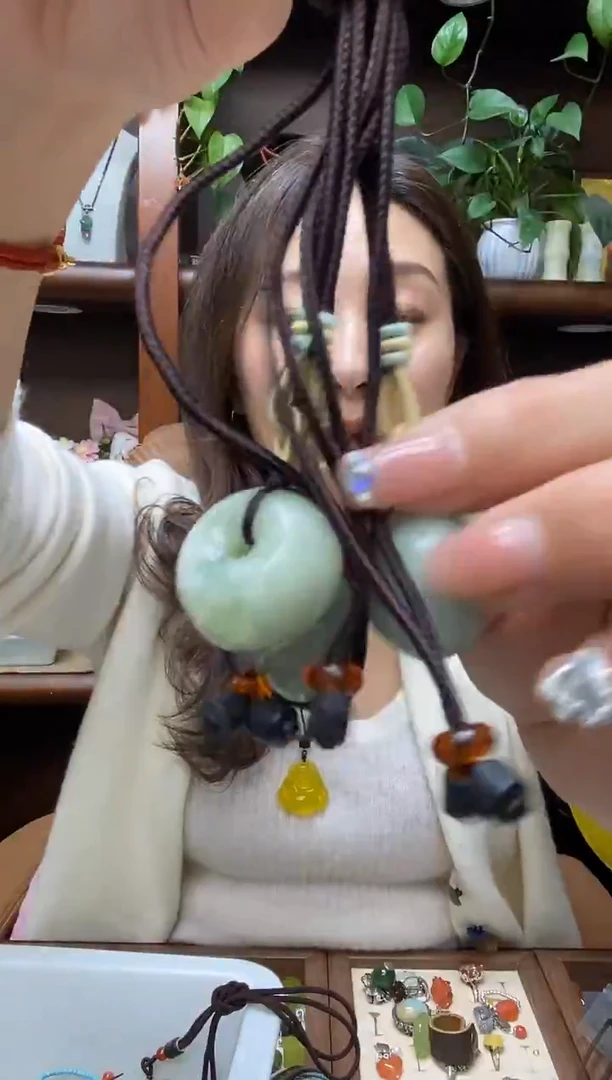 未镶嵌岫玉吊坠多样性发货其中发一