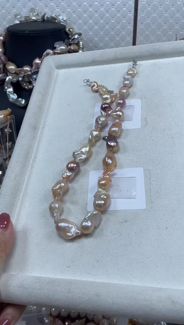 淡水珍珠未镶嵌项链【纯恬珍珠】