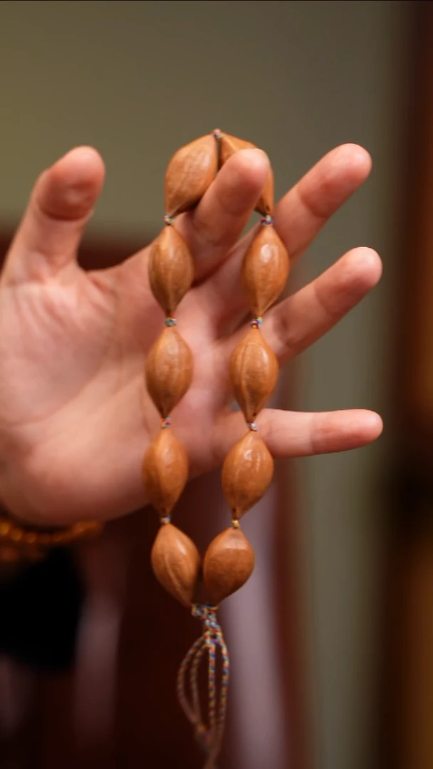 橄榄核手串灿**生苏工橄榄核