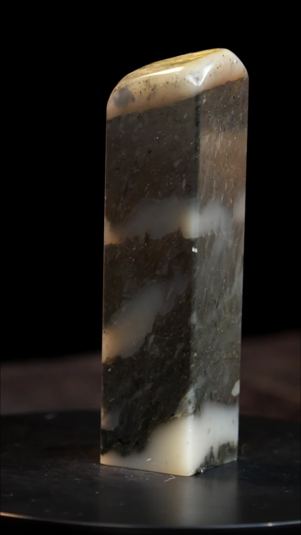 昌化石水墨冻印章印章印章