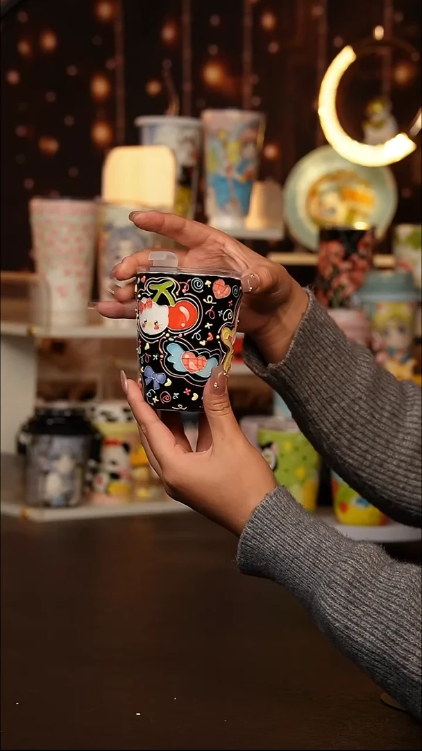 （玉泥）景德镇手工手绘文创陶瓷杯