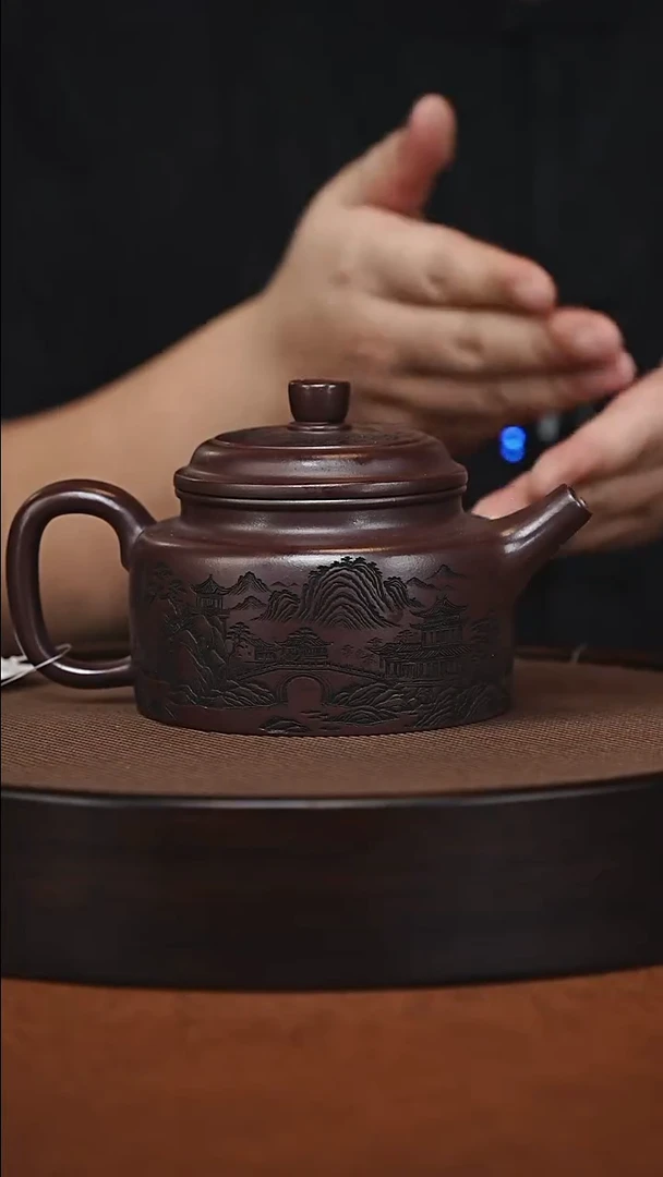茶壶紫砂原矿紫砂壶