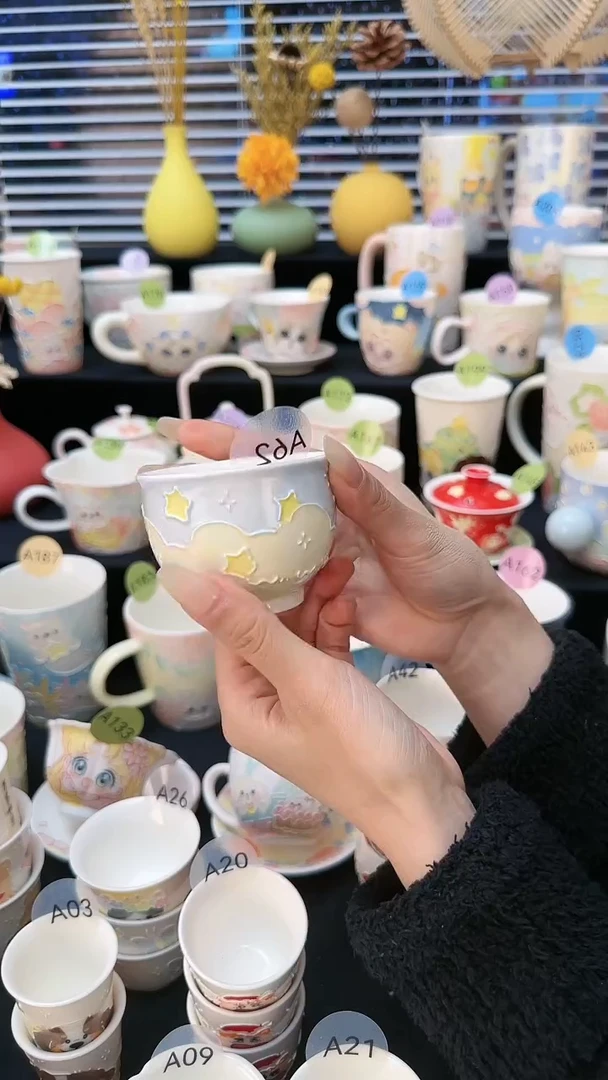 【闪购商品】摆件 景德镇高温立体釉创意瓷