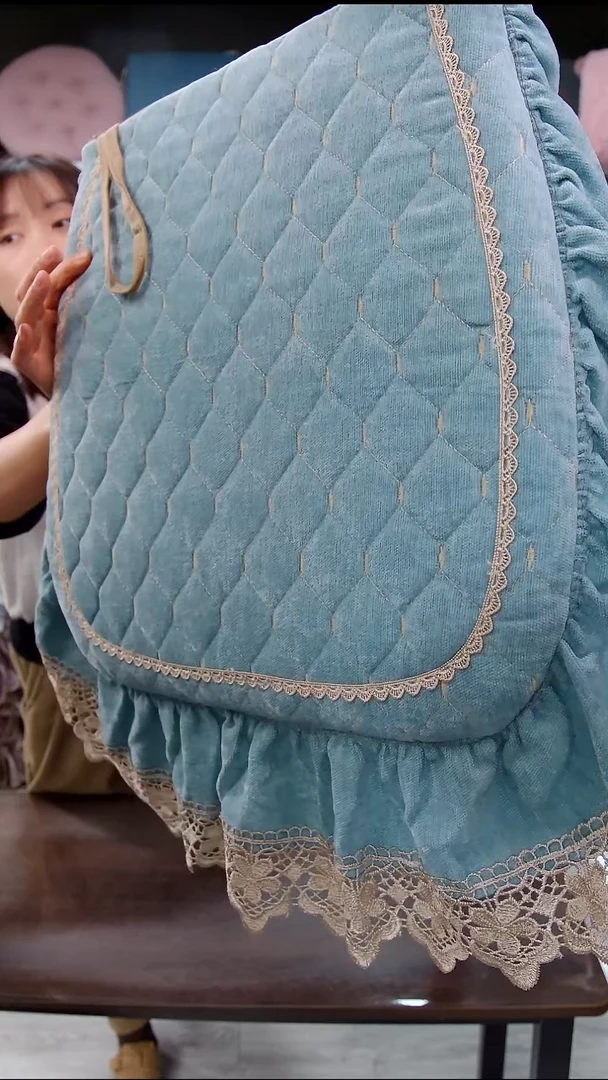 布雪尼尔水溶边：绿色4个