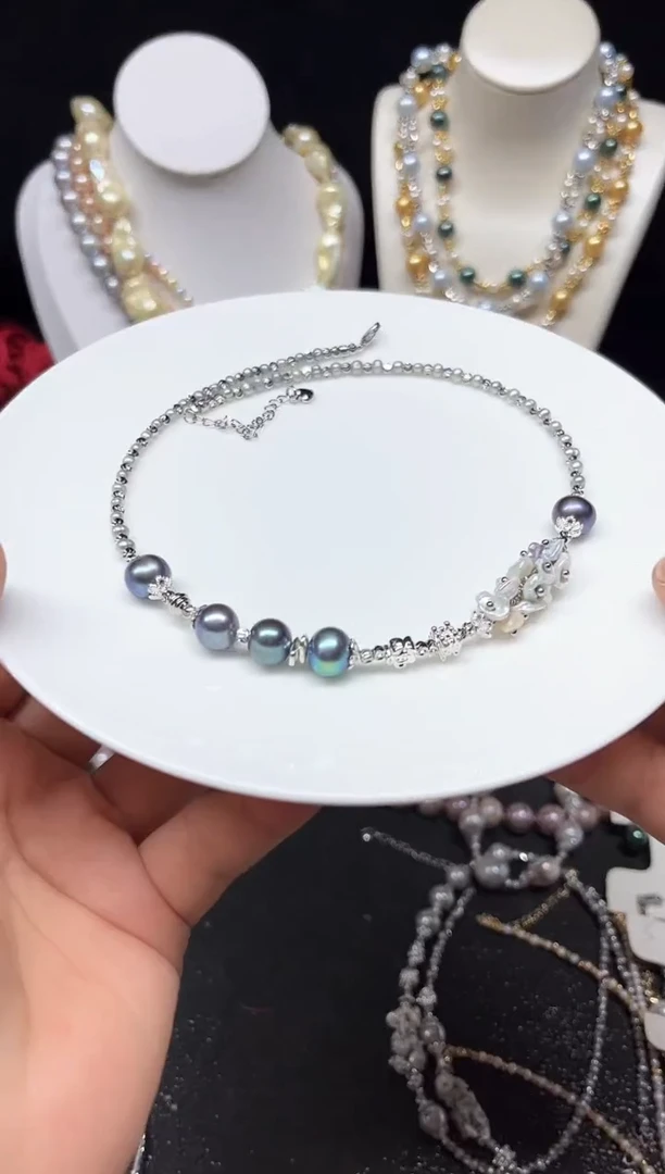 【闪购商品】淡水珍珠颈饰未镶嵌多人