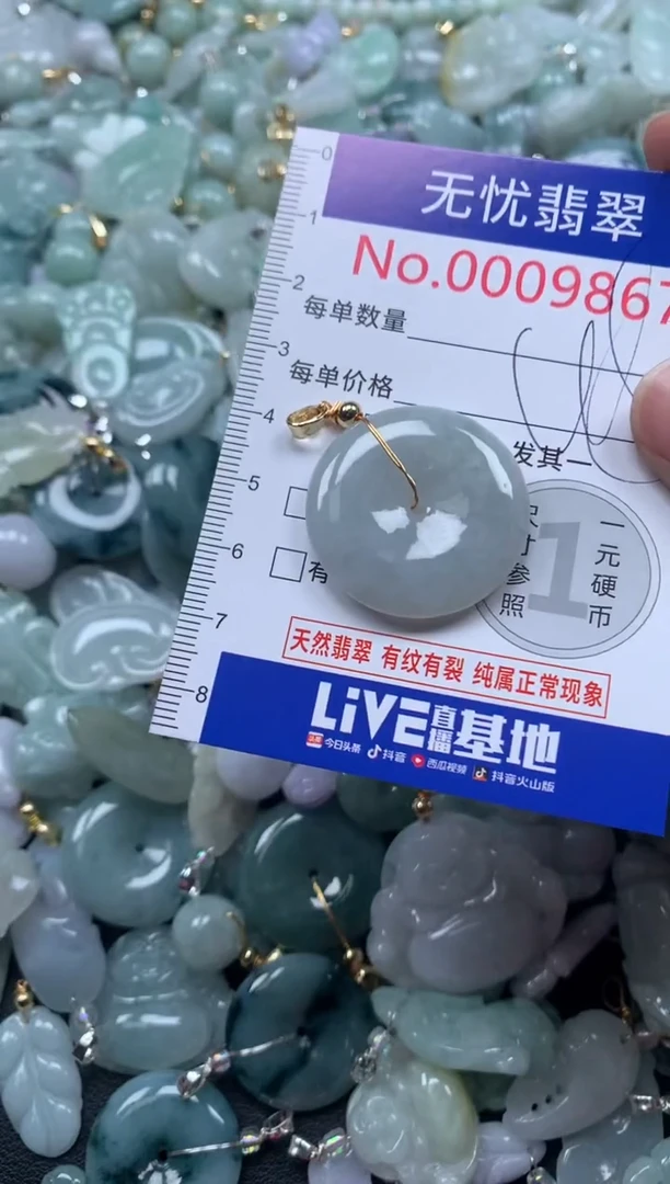 颈饰未镶嵌翡翠9867