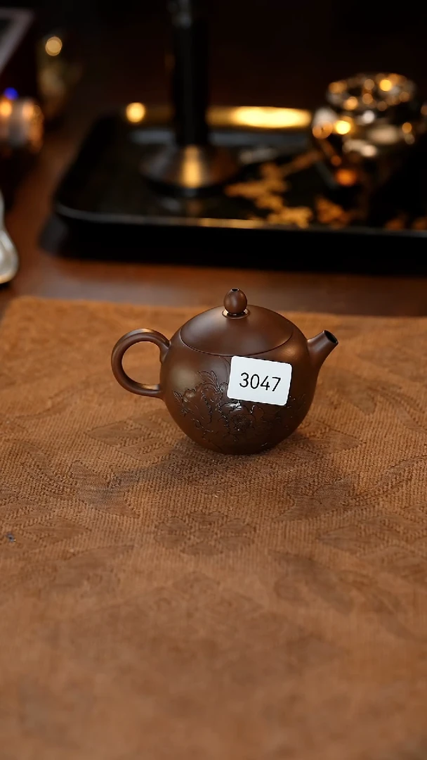 【闪购商品】雲梦茶器紫陶小壶3047