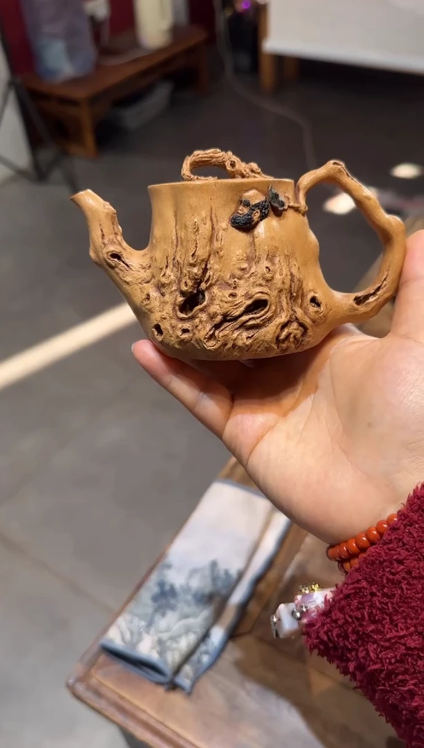茶壶紫砂1***d达摩 黄金段