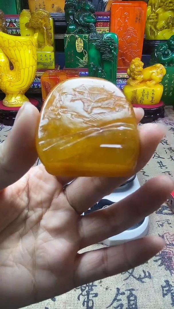 寿山石印石纯天然篆刻石料