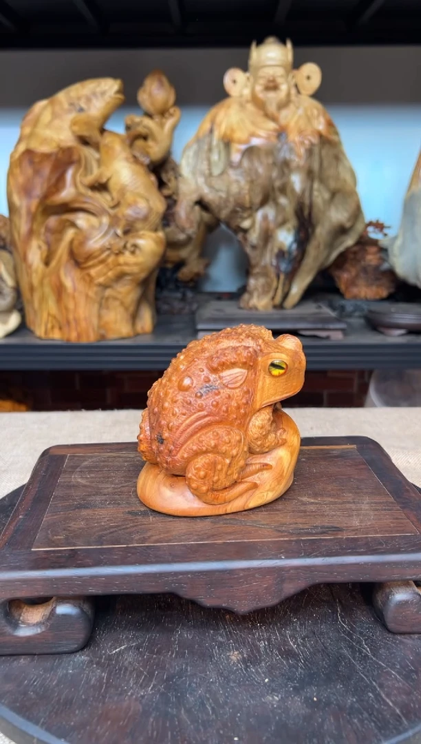 柏木（崖柏）崖柏雕刻件