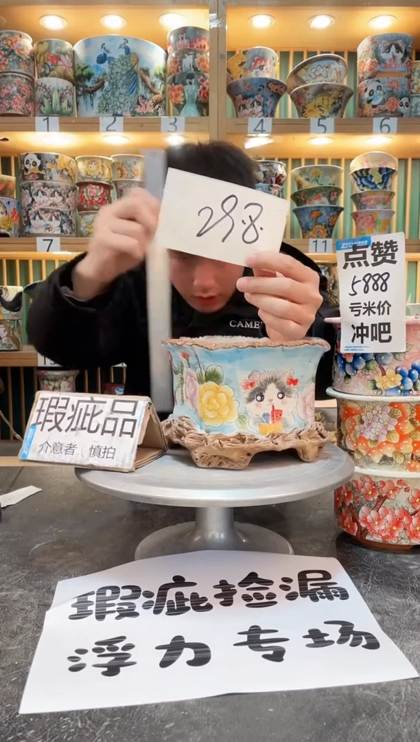 【闪购商品】瓷片默认微瑕一物一拍0405-023
