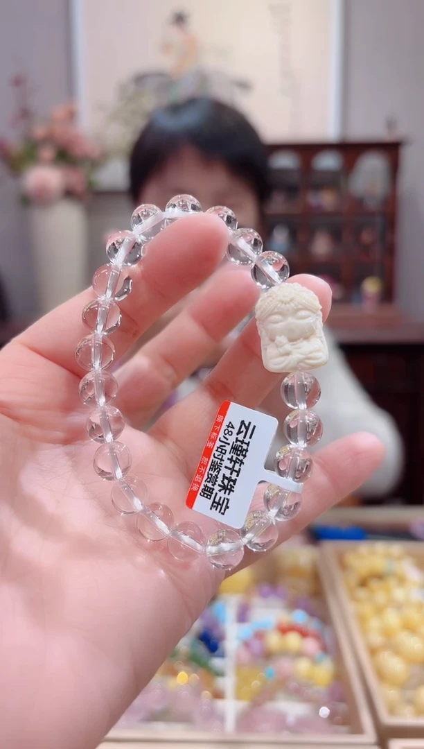 【闪购商品】水晶手串未镶嵌设计款珠串