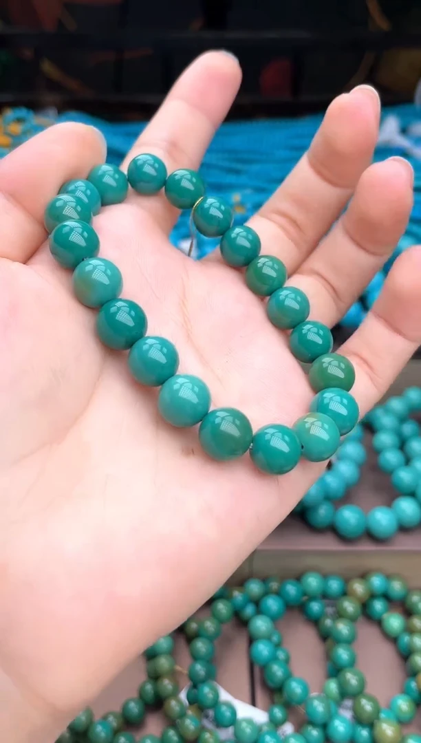 未镶嵌绿松石珠宝奇石A10