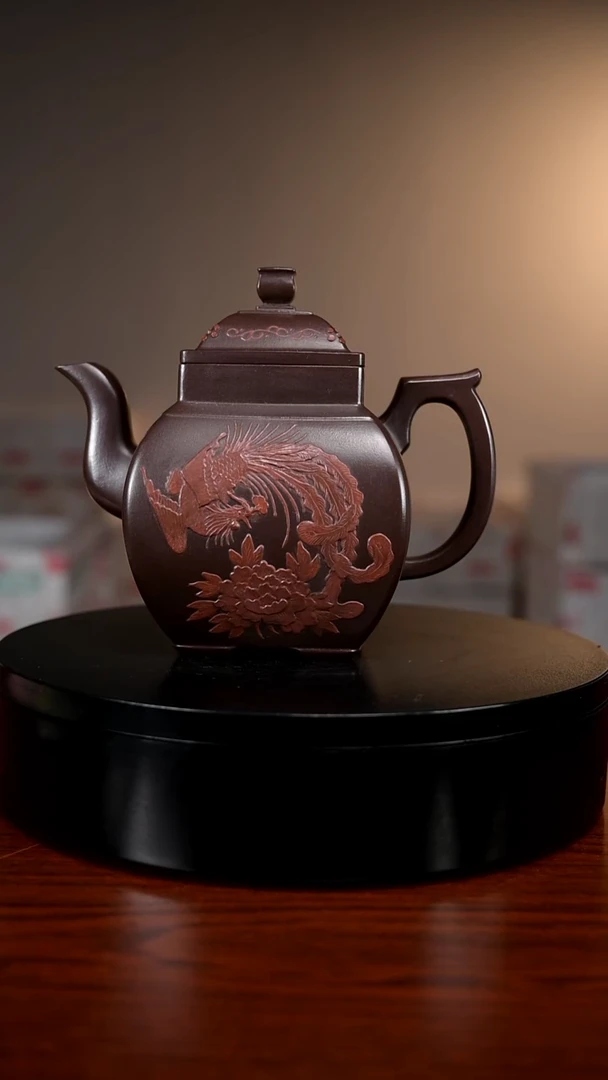 茶壶紫砂500毫升