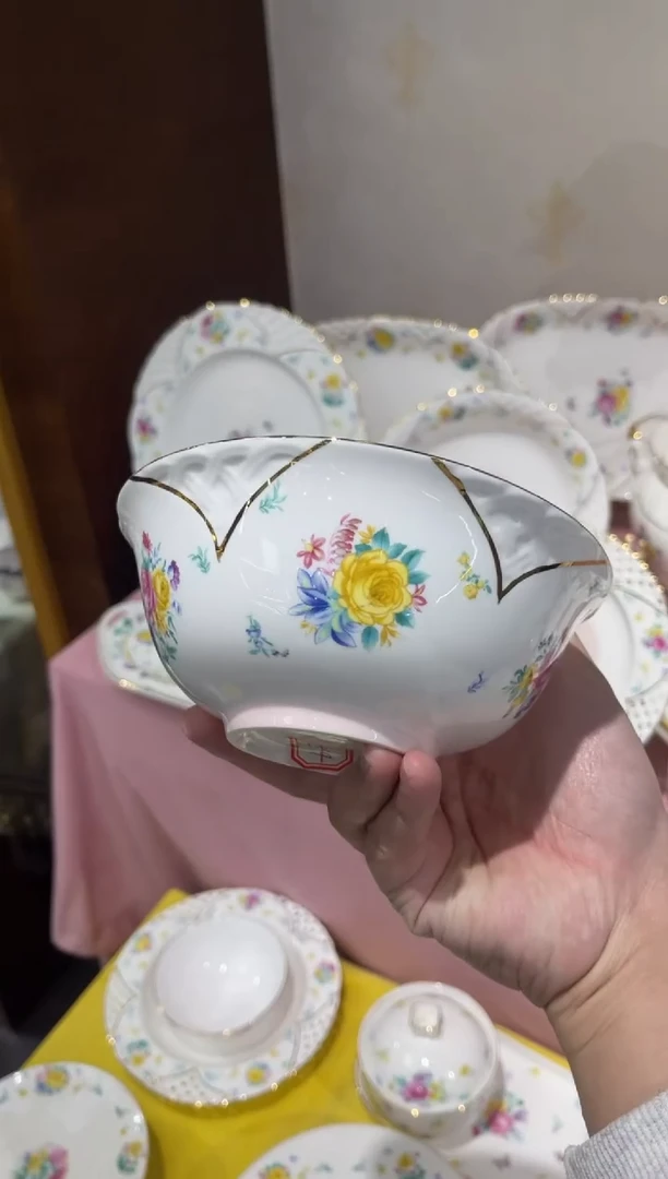 36%以上骨粉骨瓷6寸面碗