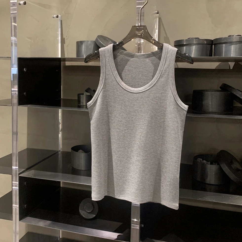 2025春夏百搭U领吊带打底背心女 BX2121