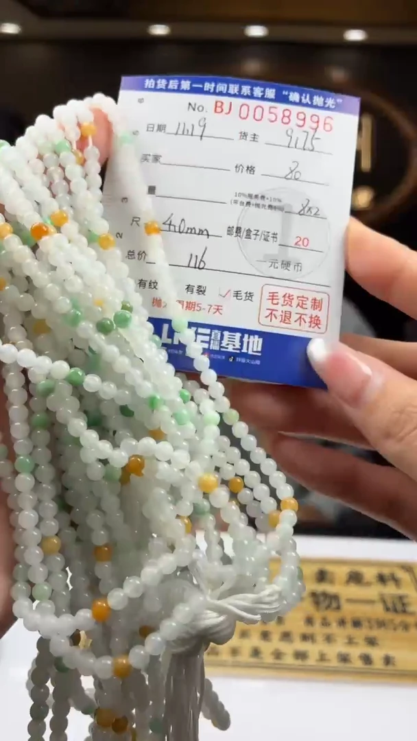 颈饰未镶嵌翡翠BJ0058996多样性发一