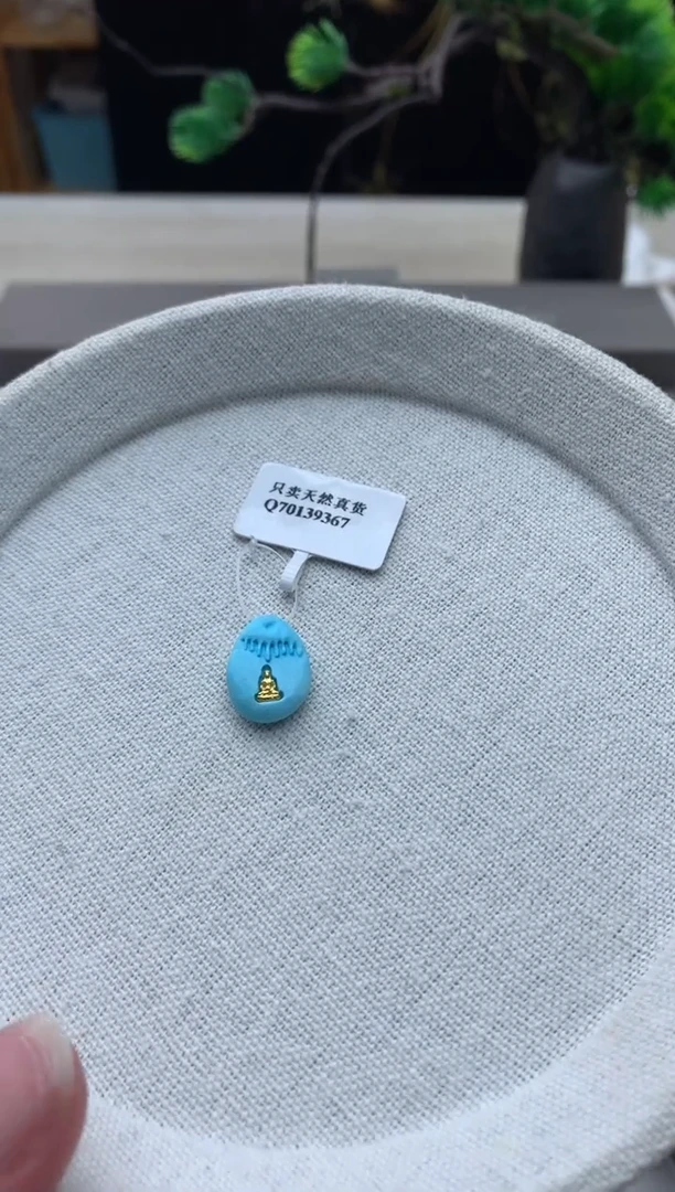 绿松石未镶嵌雕刻D63