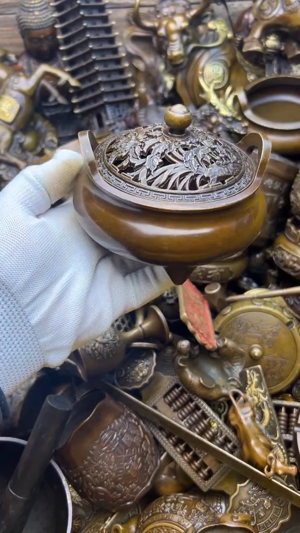 精美铜器，点击下单