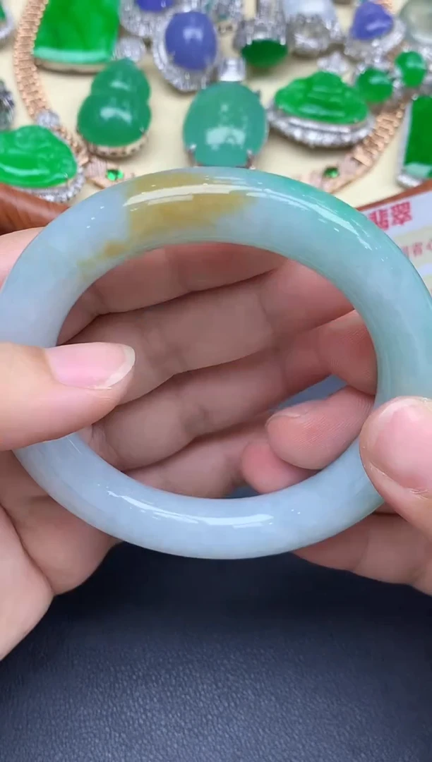 未镶嵌手镯翡翠671-中国好珍宝