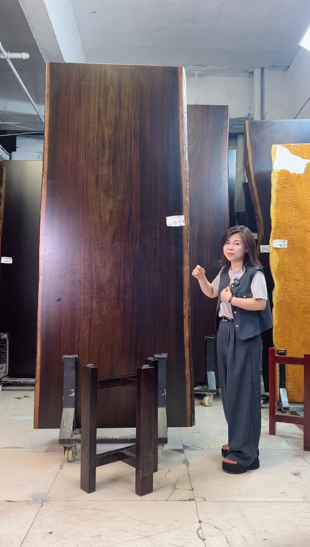 R-300黑金木260*108*10加黑三角支架*2