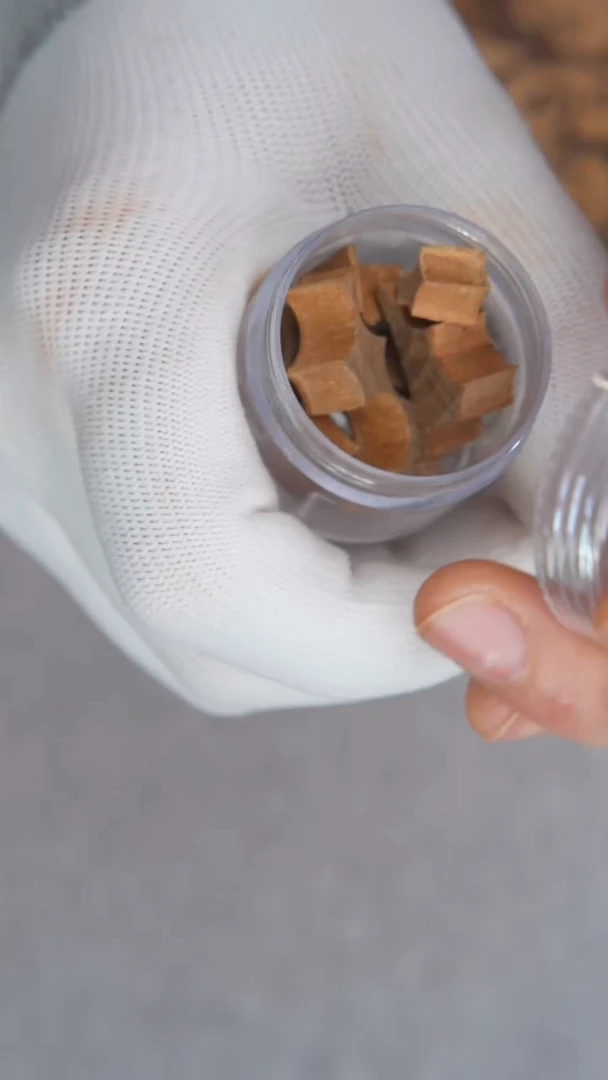 檀香木其他塞勒姆激光雕碎料五克装（玄鹤系列）