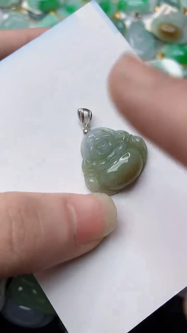 【闪购商品】翡翠颈饰银S925镶嵌12...........