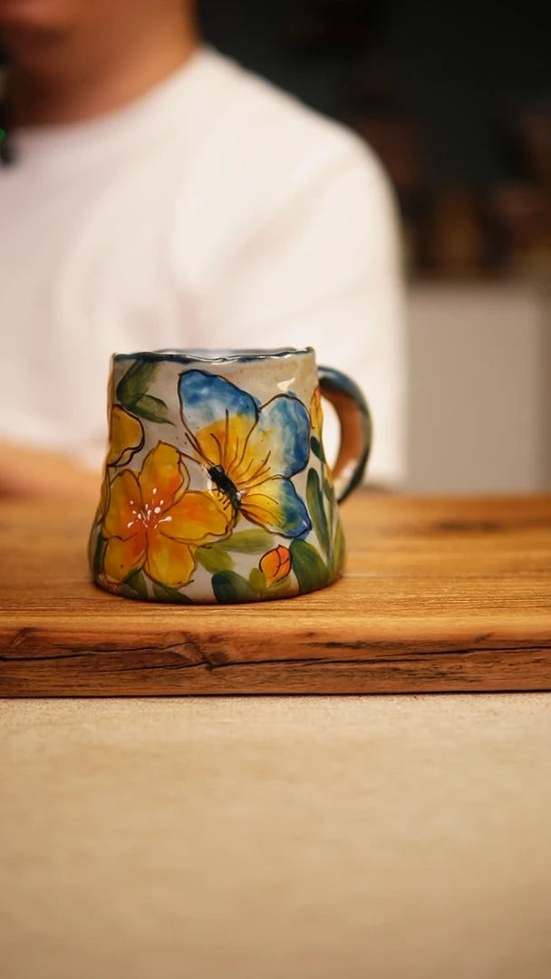 @@陶园瓷舍@@纯手工手绘@高温釉下彩