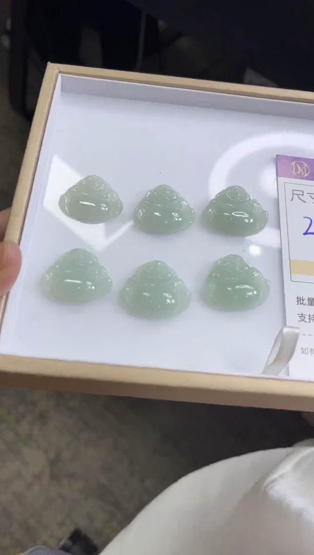 翡翠未镶嵌颈饰C170/多样性发一件/配绳子